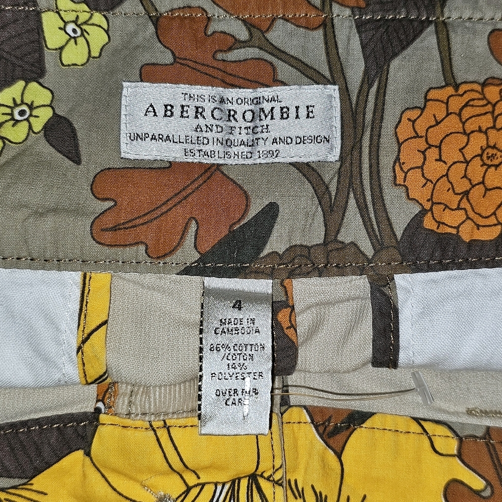 NWOT Y2K Abercrombie and Fitch Low Rise Corduroy Mini Skirt - Picture 5 of 5